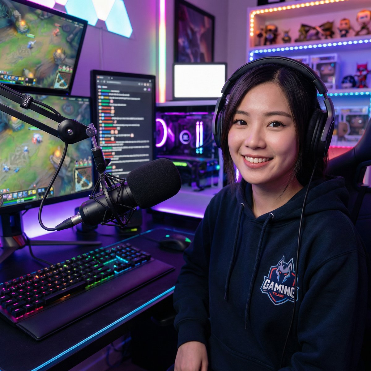 高清视频游戏内容创作者